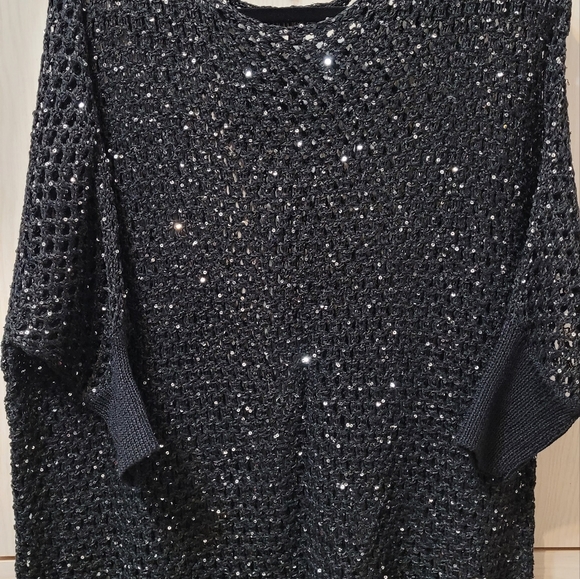 Beautiful Heidi Daus sweater. Brand New. XL size.  28 inch long - Picture 1 of 5